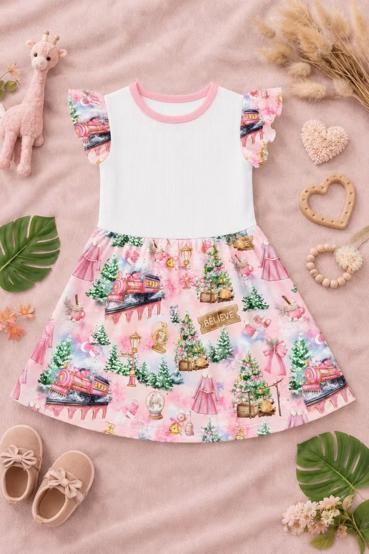 Christmas Dress Express Train