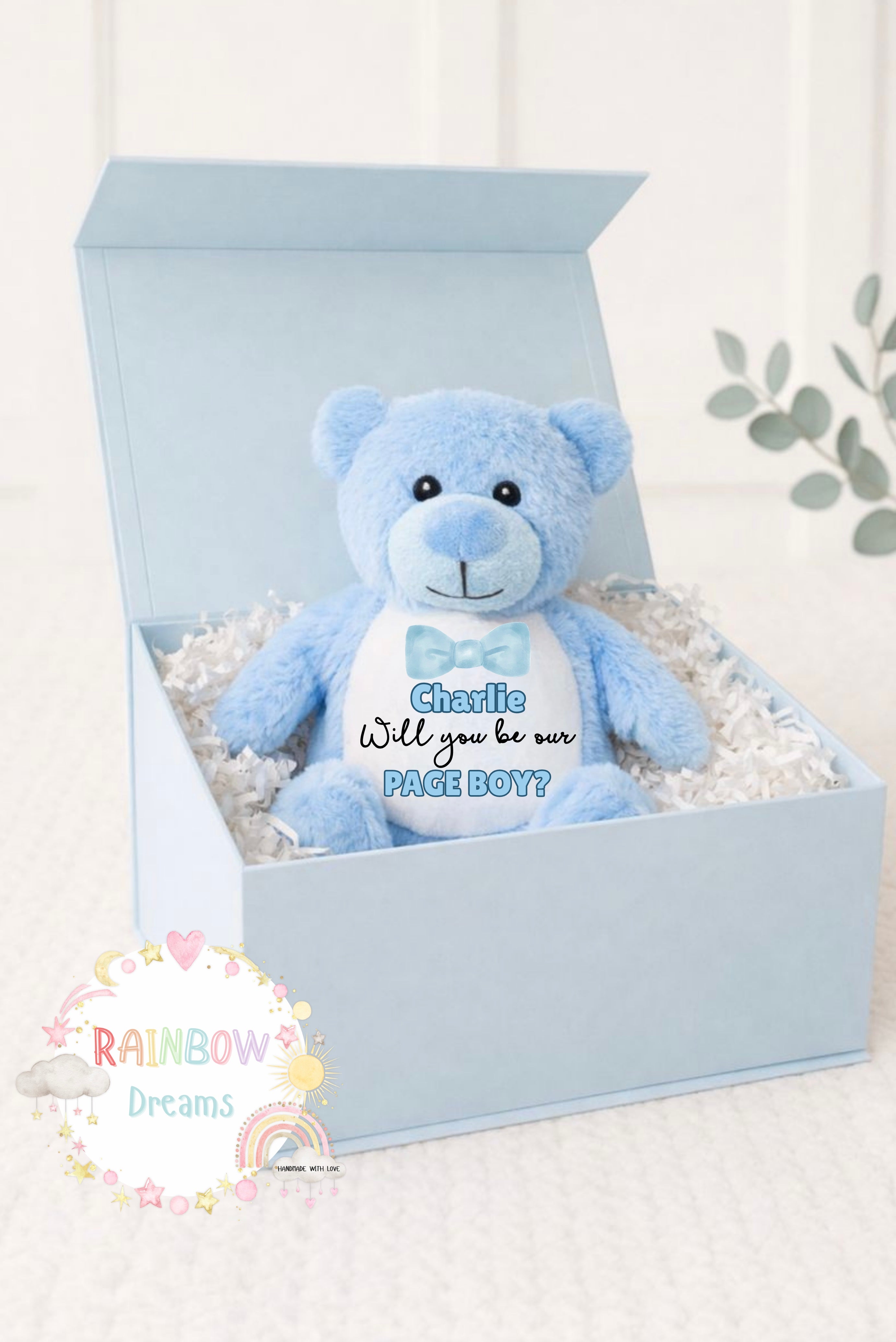 Flower girl/ Page boy proposal teddy bear