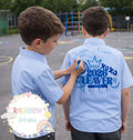 School Leavers Shirt - Blue