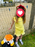 Personalised Frill Shorts Set