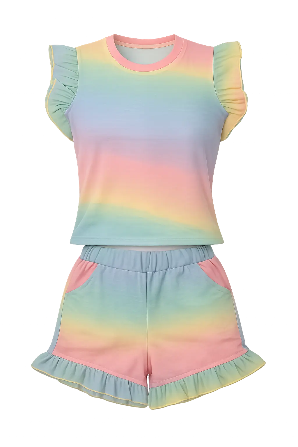 Custom Frill Shorts Set