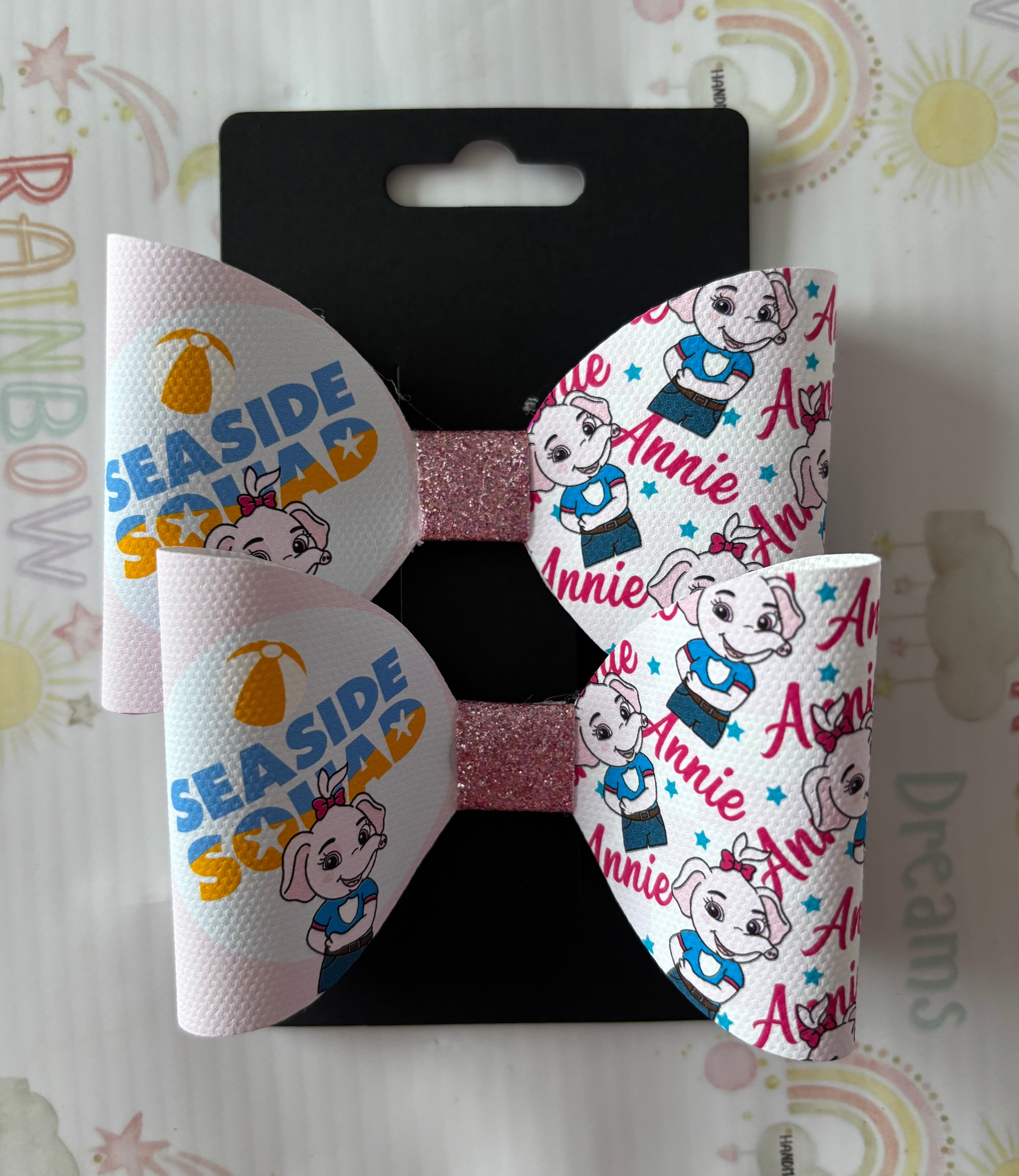 Holiday Squad Hair Bow Clips