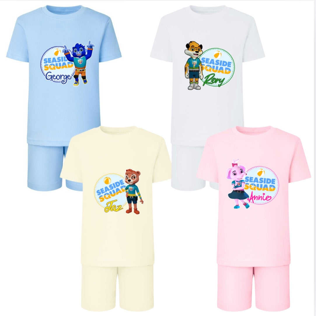 Holiday Squad Shorts Set