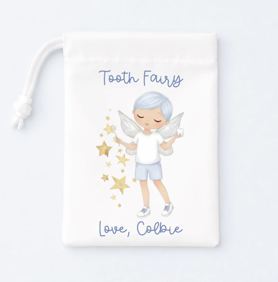 Personalised Tooth Fairy Bag