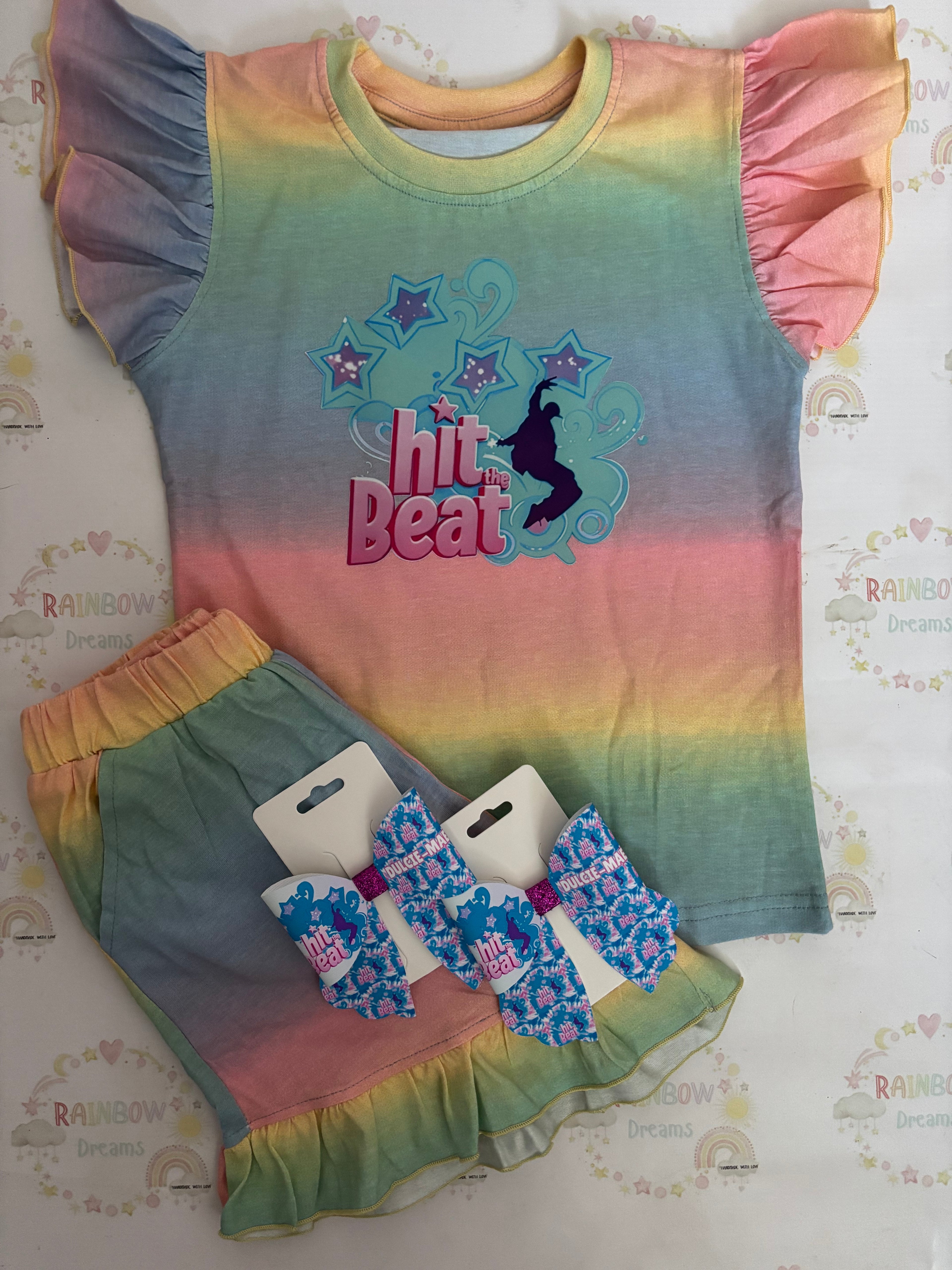 Custom Frill Shorts Set