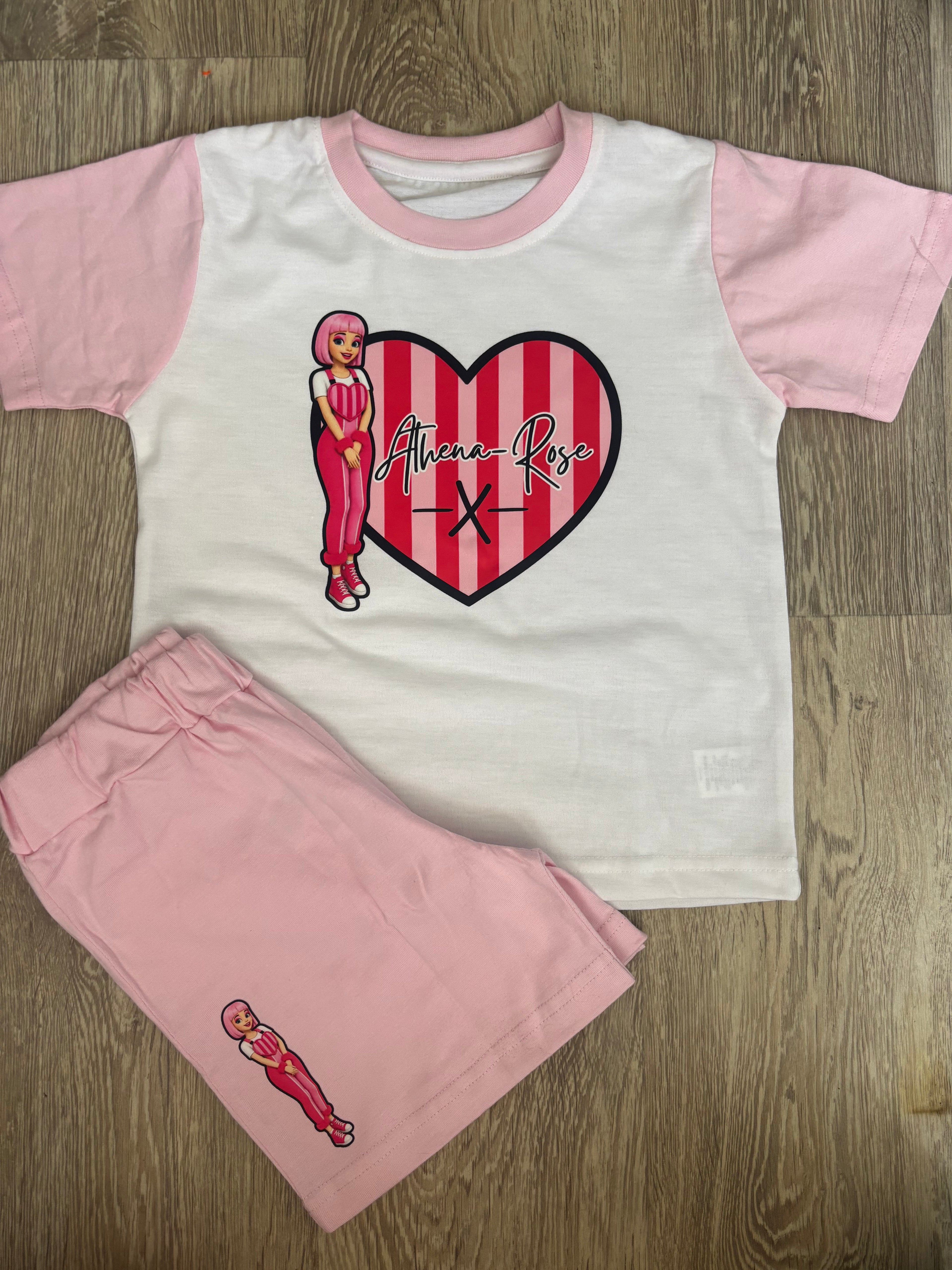 Holiday Gang Personalised Shorts Set