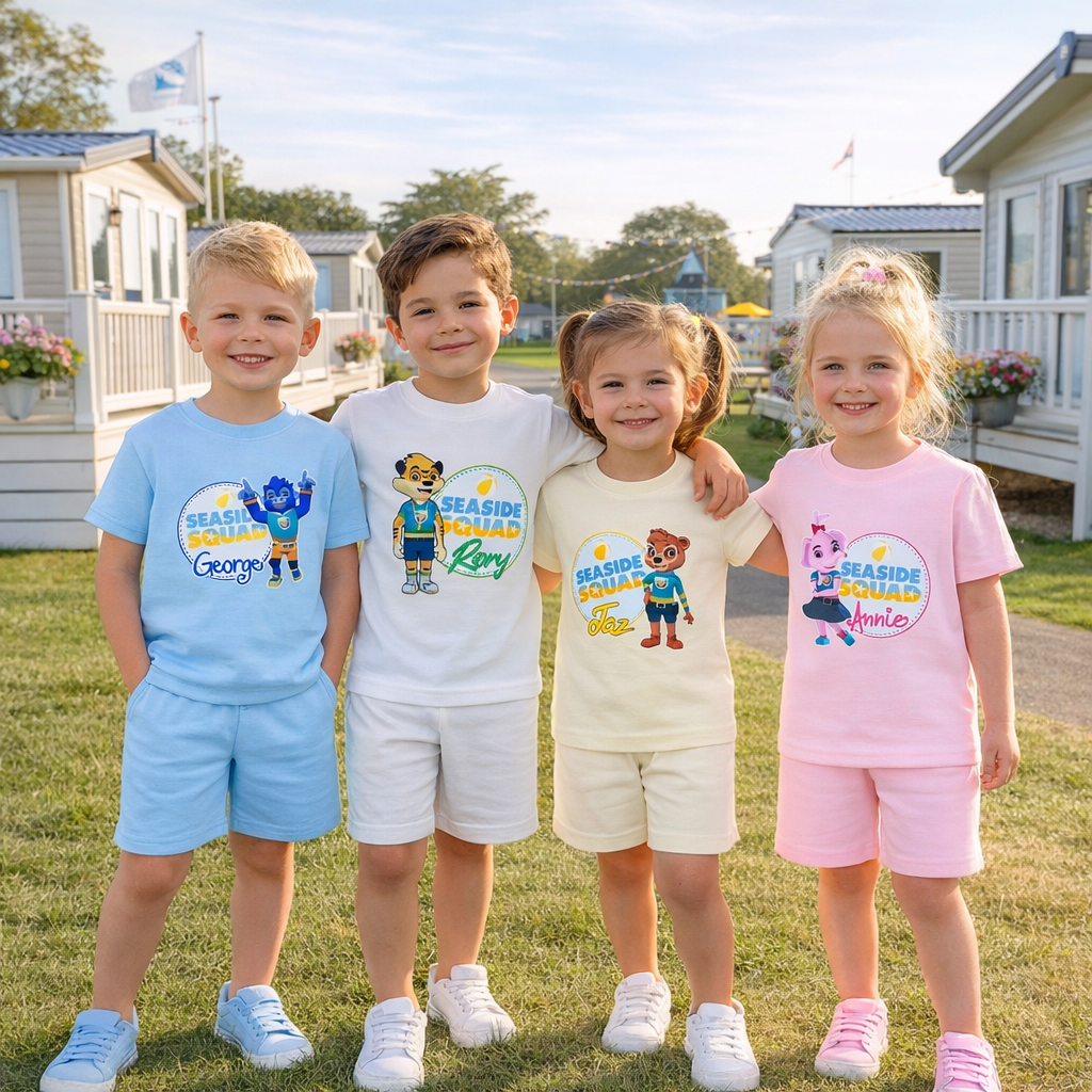 Holiday Squad Shorts Set