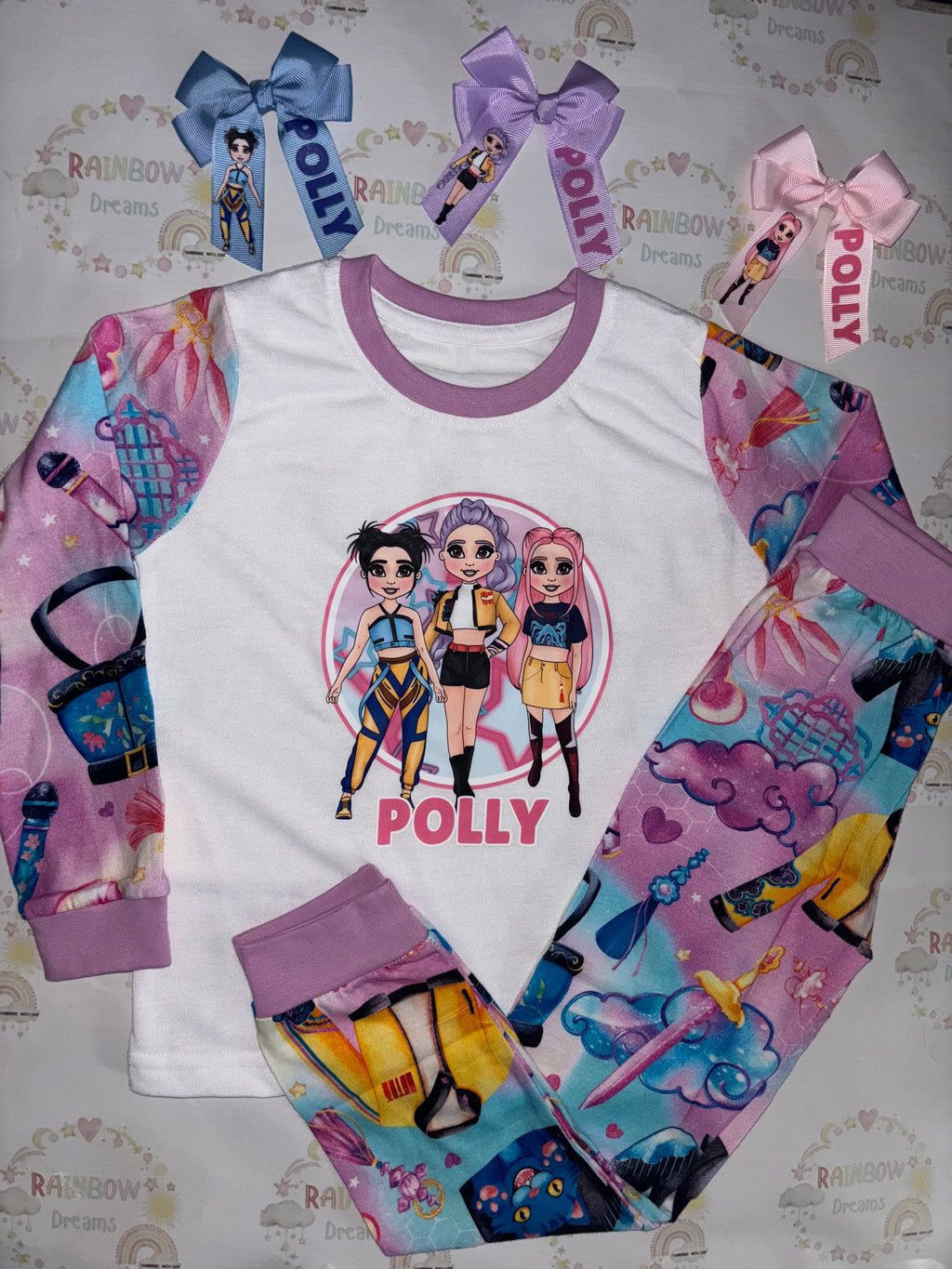 Personalised K-pop pyjamas
