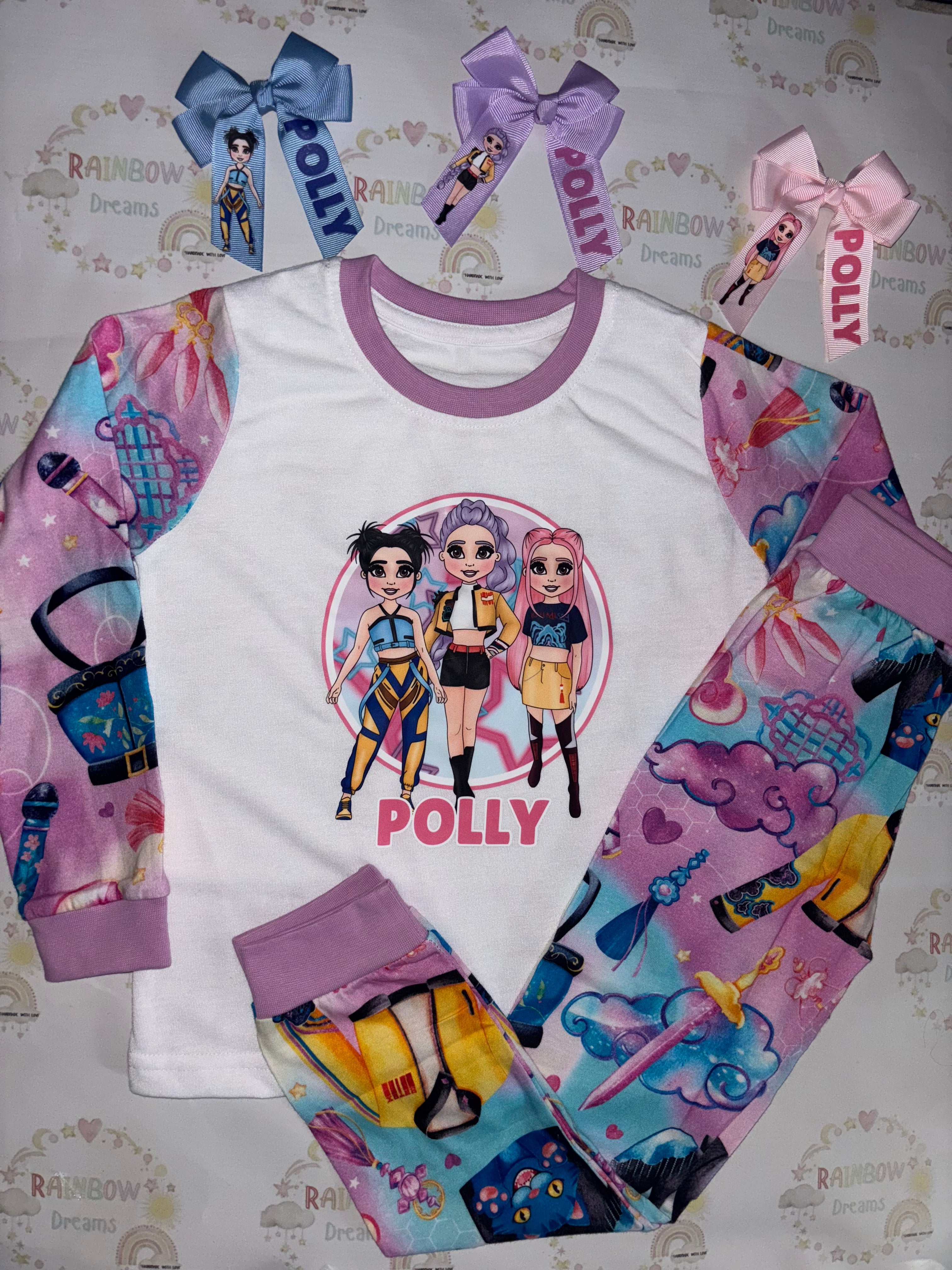 Personalised K-pop pyjamas