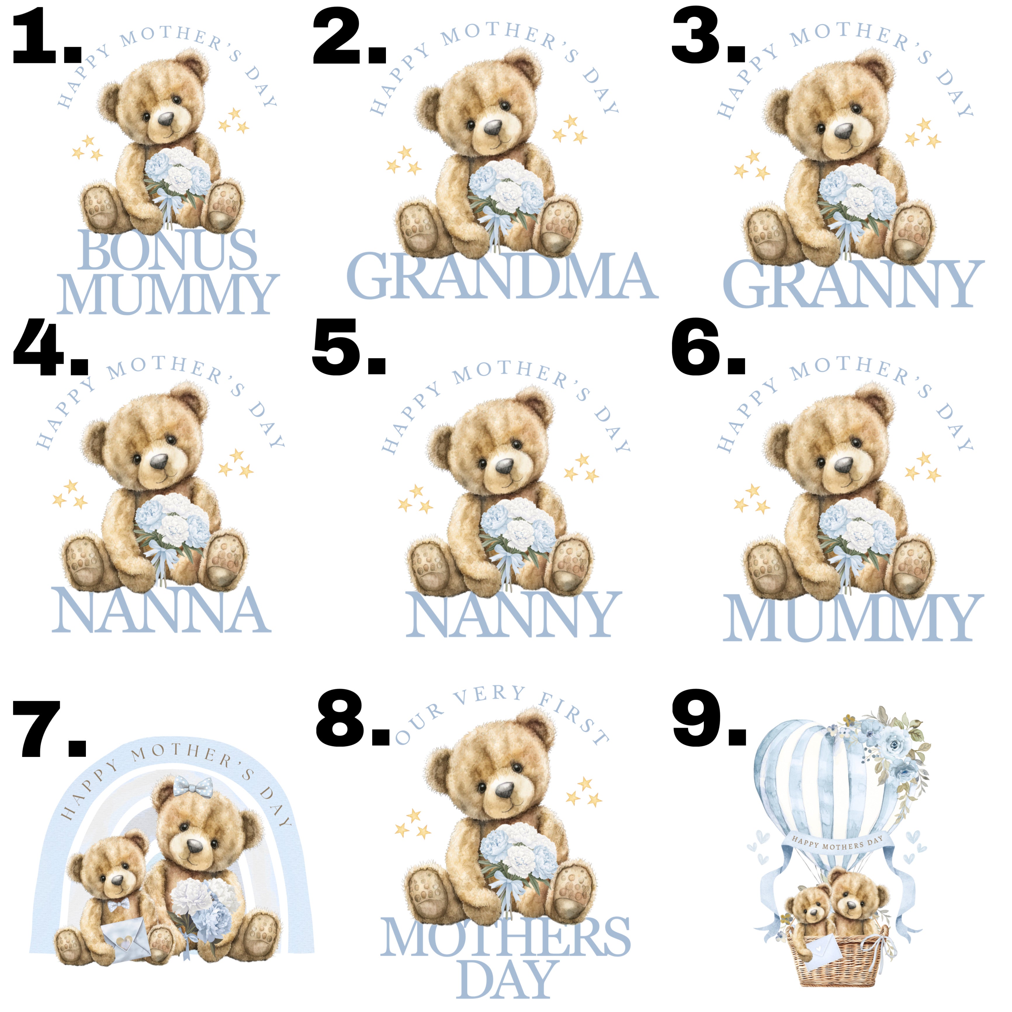 Personalised Photo Bear