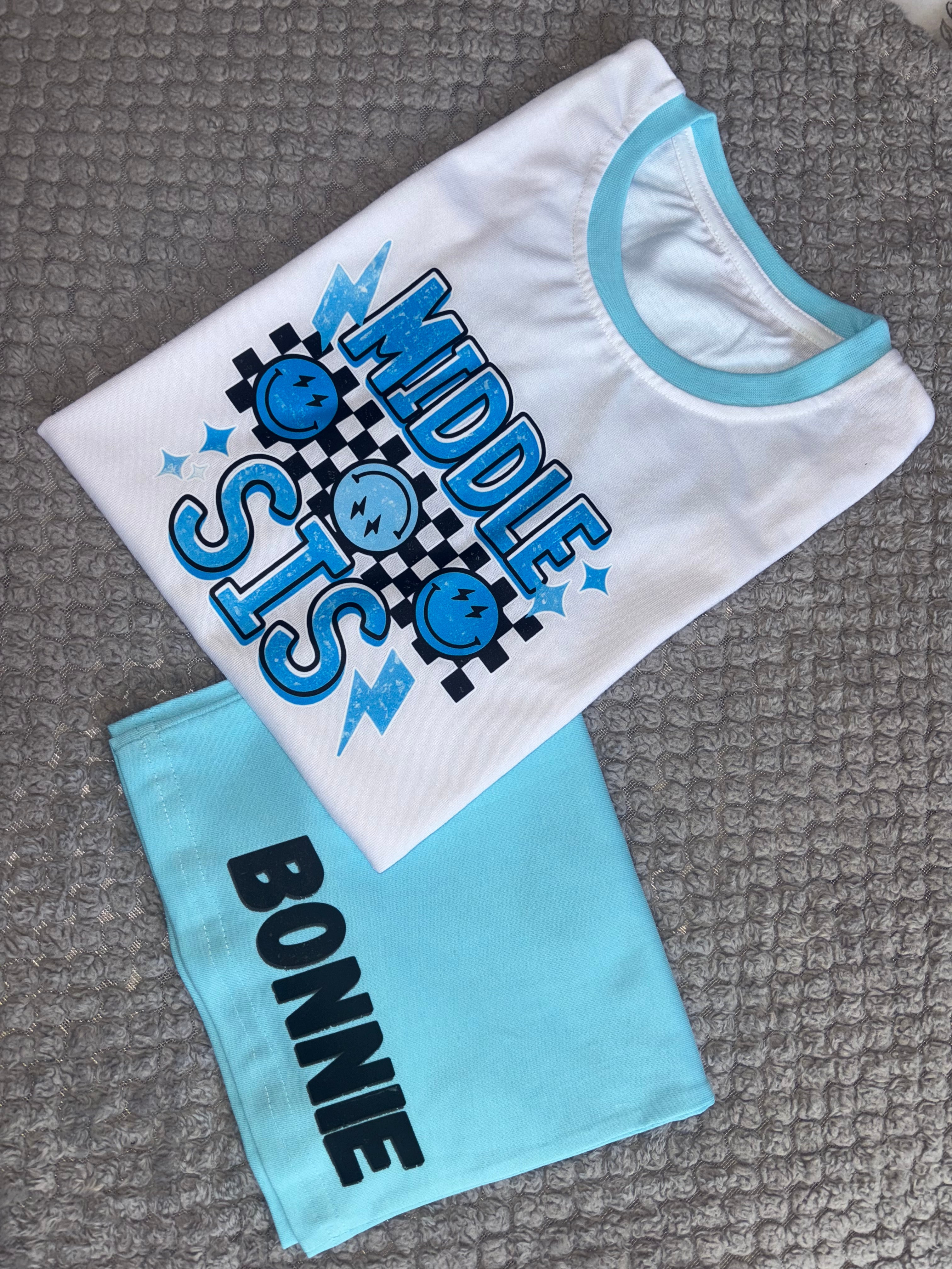 Custom Shorts and Tshirts Set