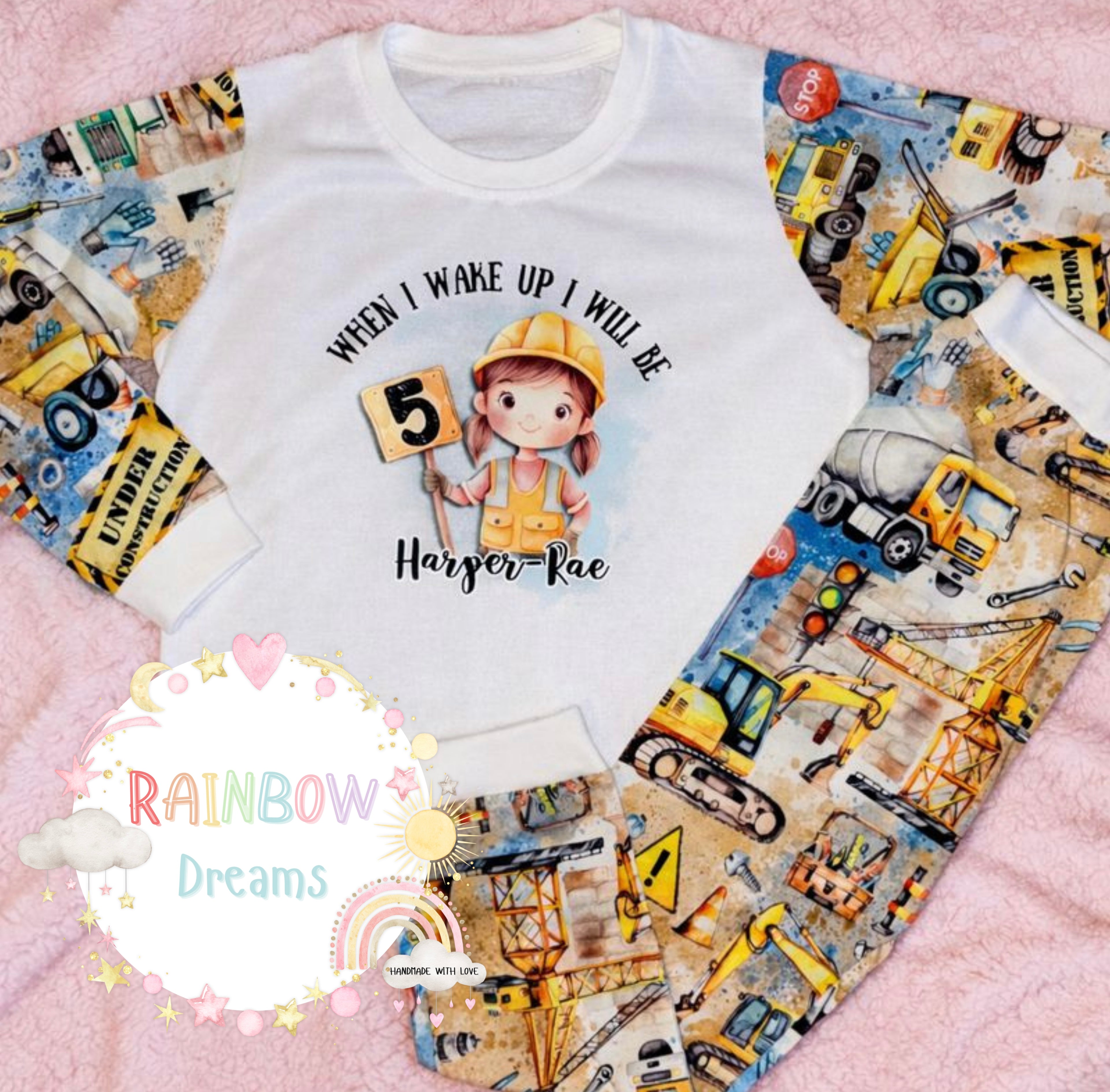 Birthday Pyjamas - Construction