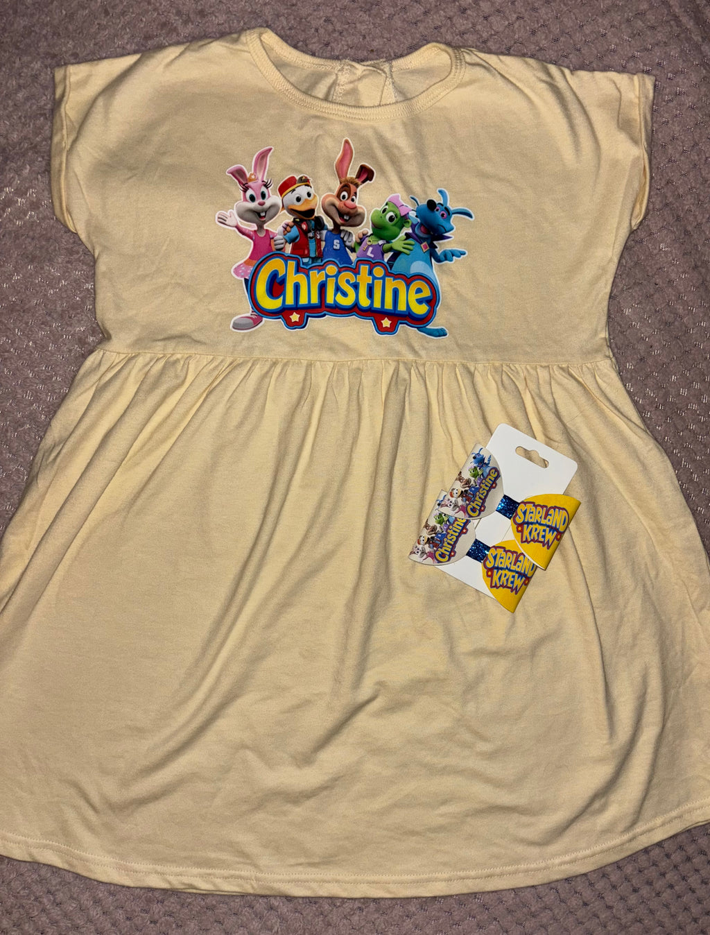 Personalised Starland Inspired Dress