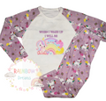 Birthday Pyjamas - Unicorns