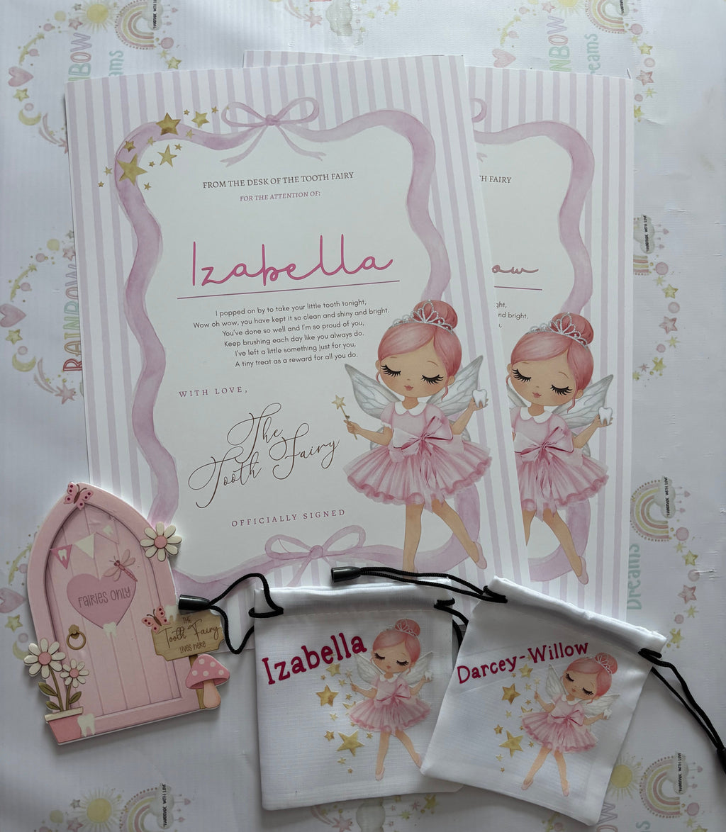 Personalised Tooth Fairy Bag