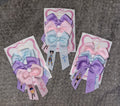 Kpop hair bows x3