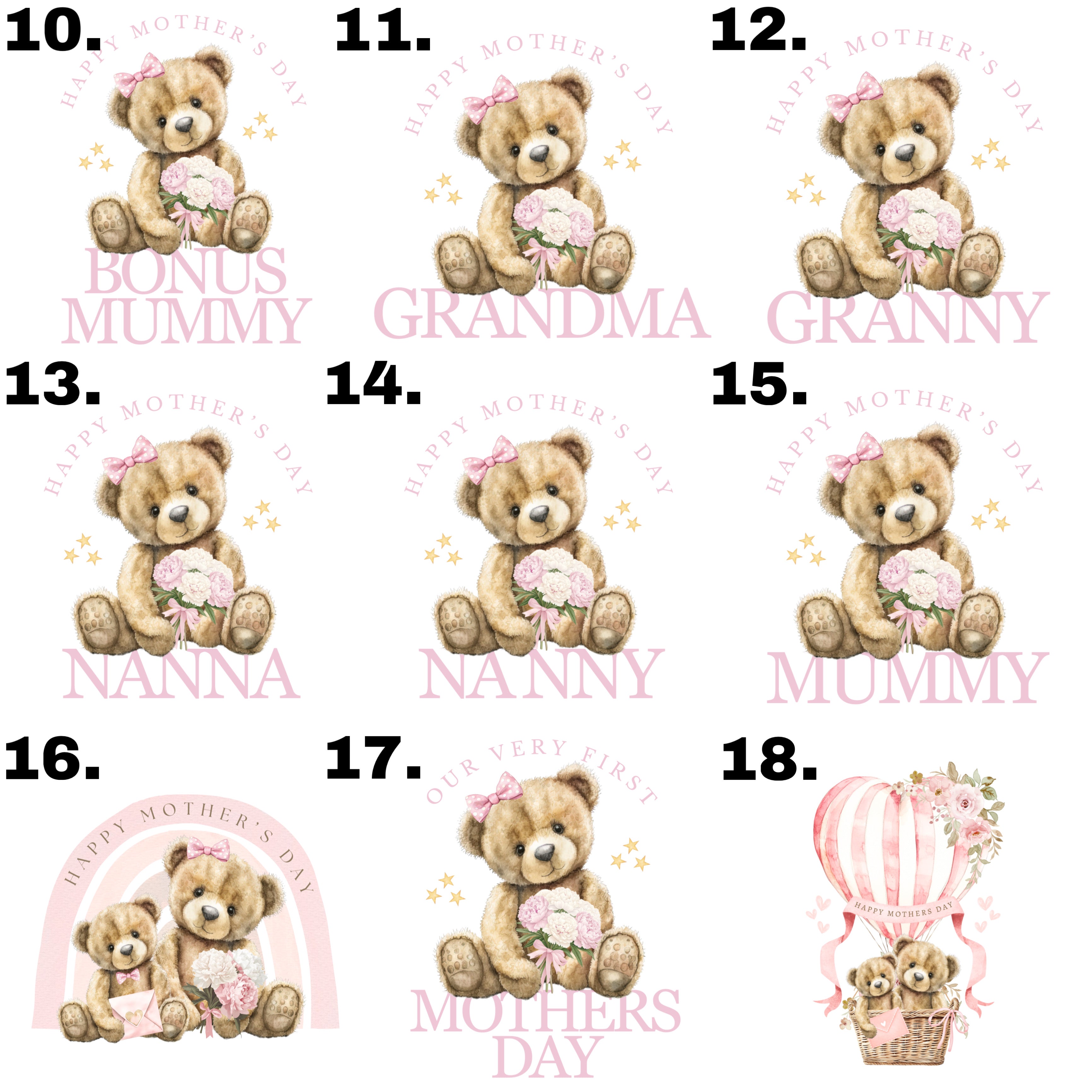Personalised Photo Bear