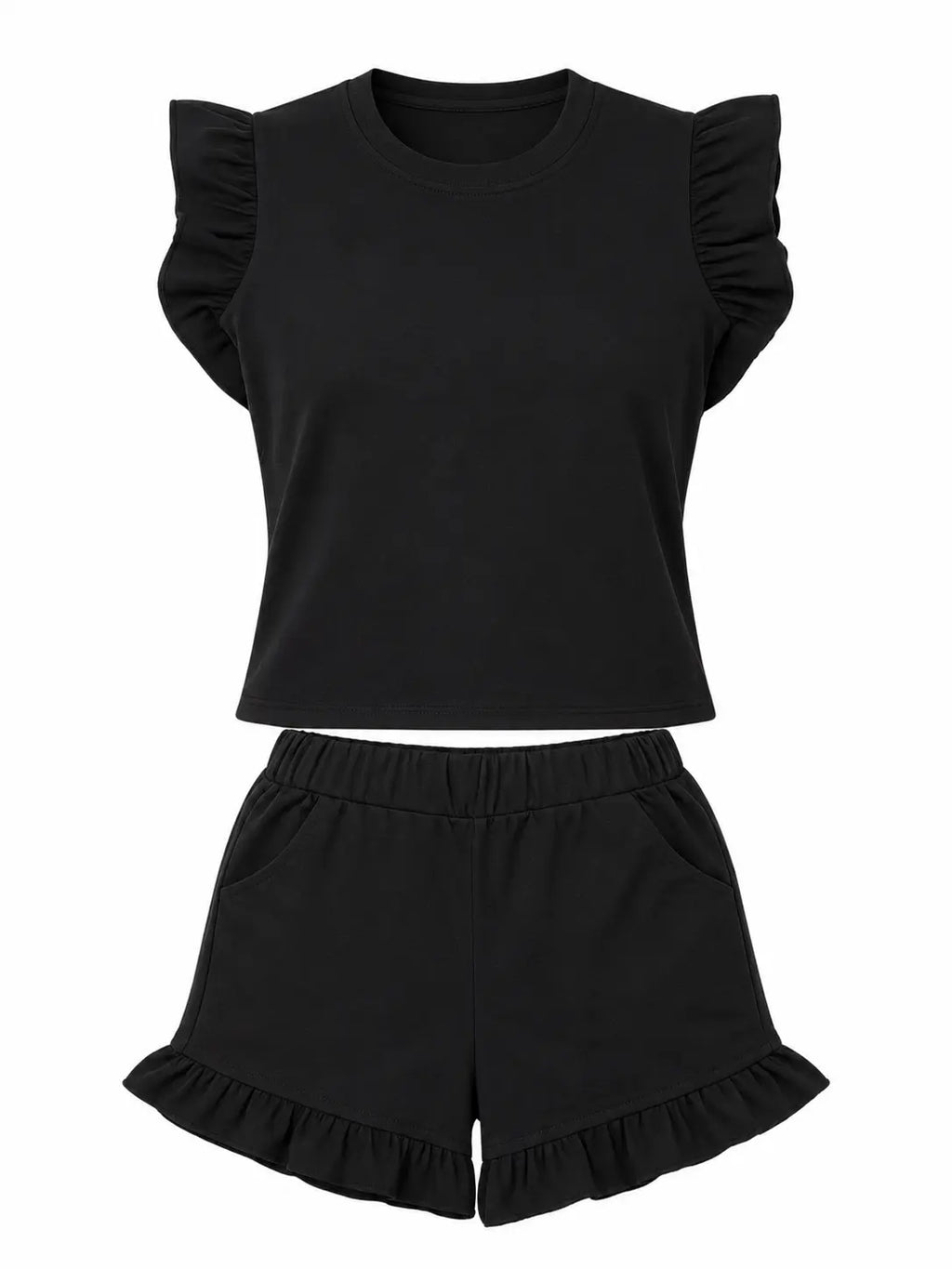 Custom Frill Shorts Set Adults