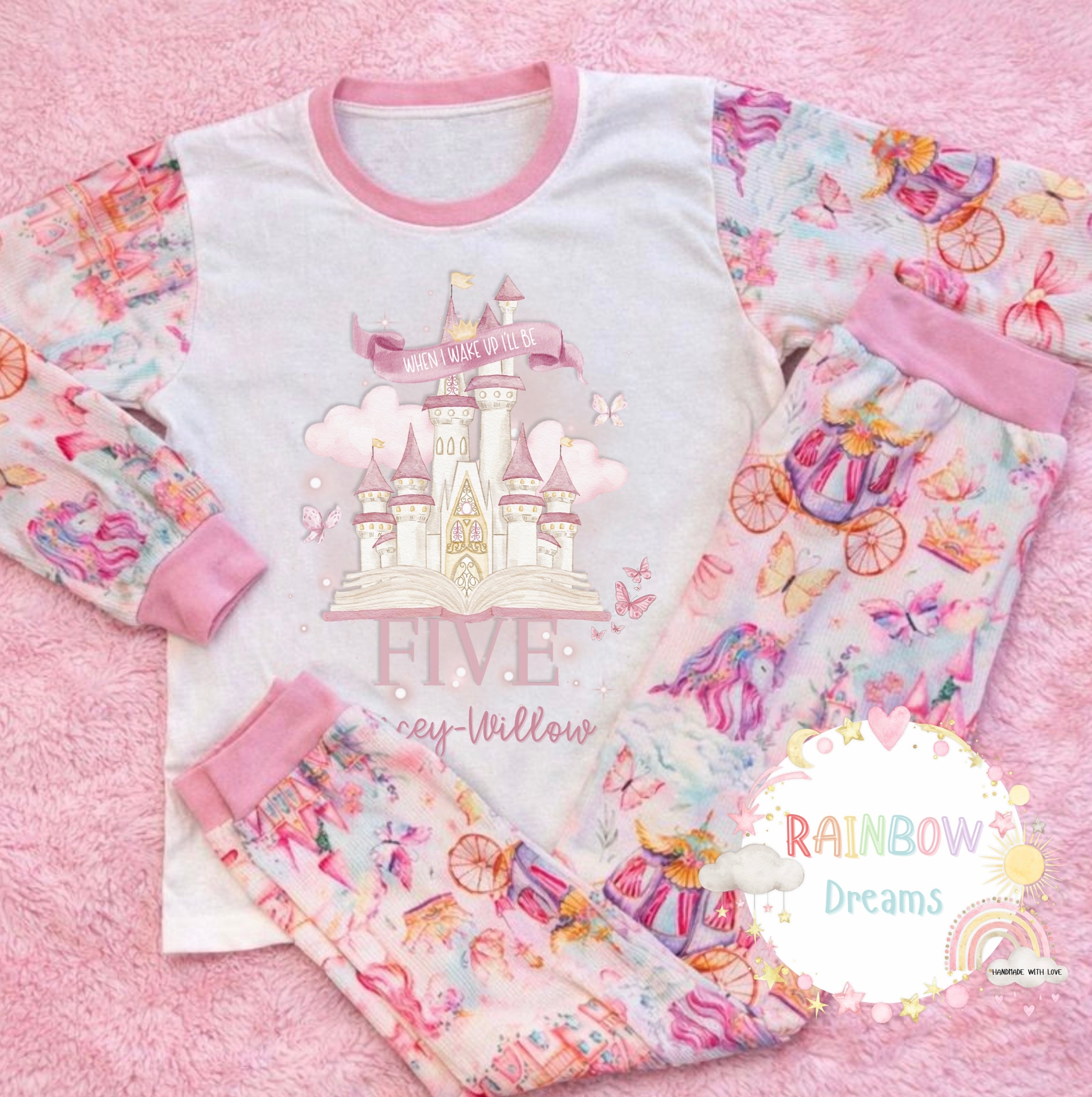 Birthday Pyjamas - Princess Castle