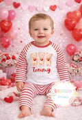 Red Stripe Pyjamas - 15 Designs