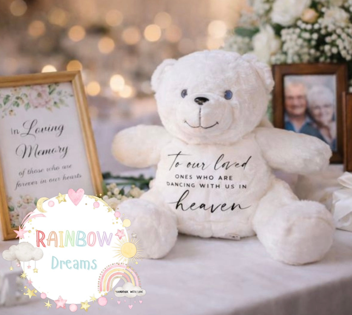 Custom Memorial Bear