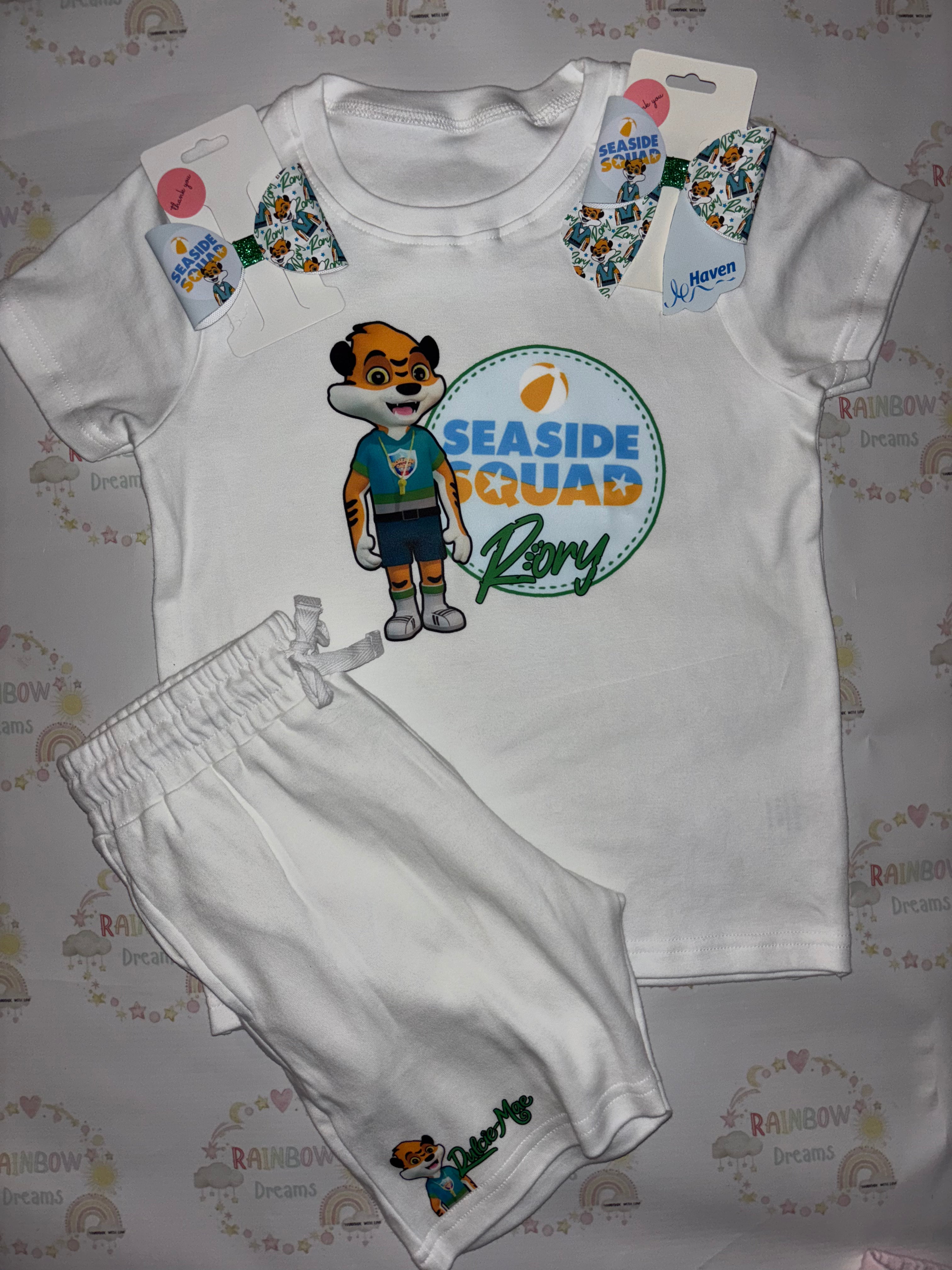 Holiday Squad Shorts Set