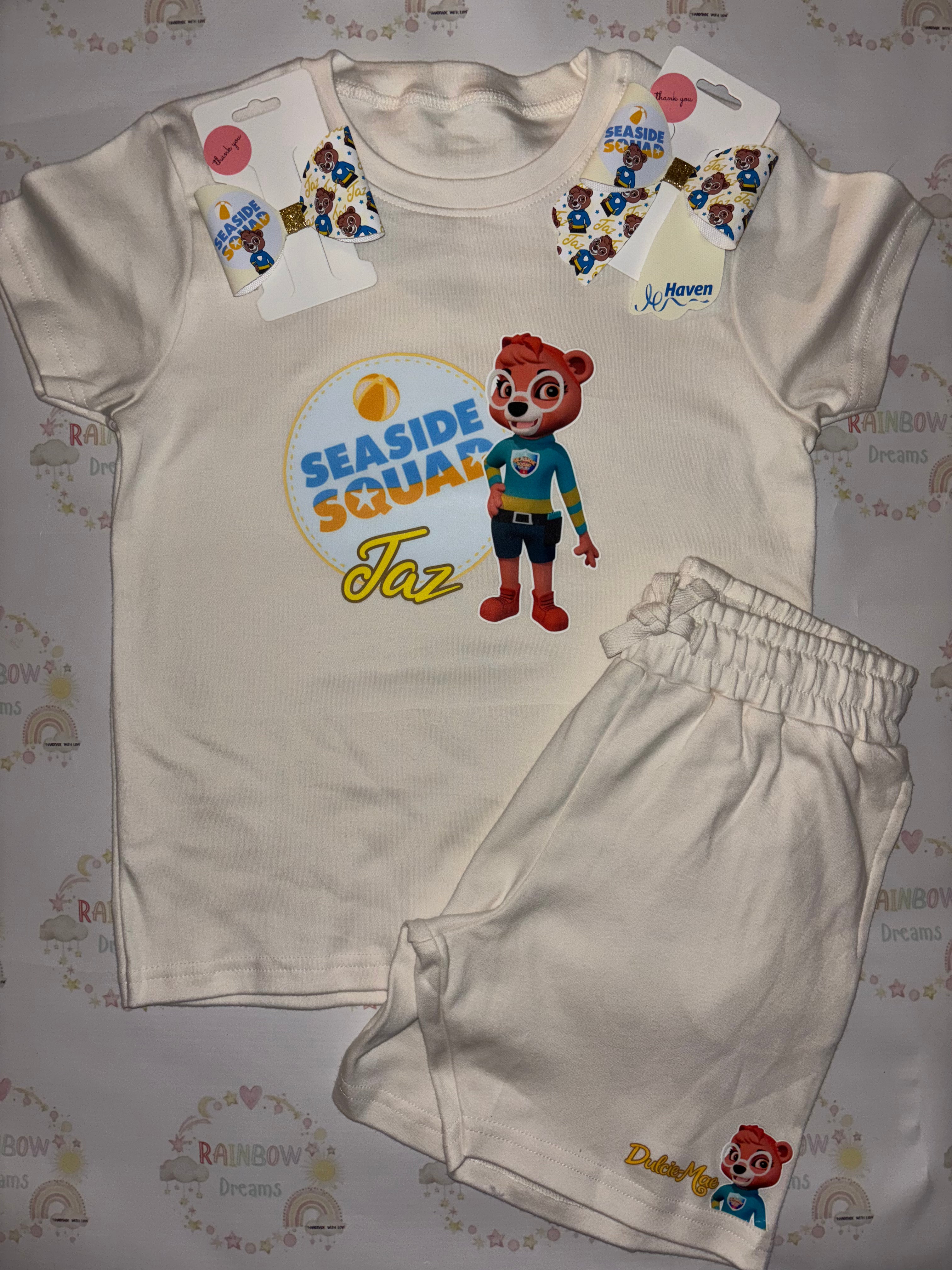Holiday Squad Shorts Set